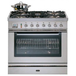 ILVE P-90L-VG Stainless-Steel