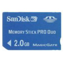 Sandisk Memory Stick Pro DUO 2Gb