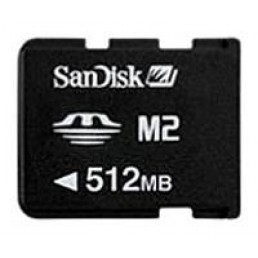 Sandisc Memory Stick Micro M2 512 MB